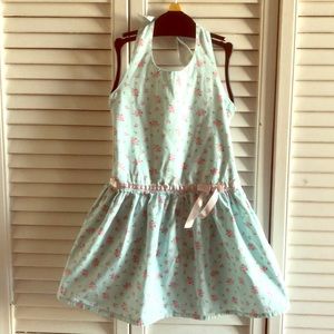 Laura Ashley Girls Halter Dress